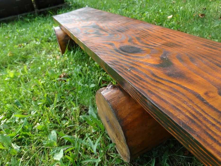 Ławka ogrodowa do ogniska