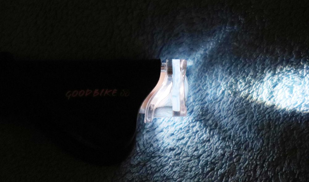 Lampa rowerowa LED latarka rowerowa LED