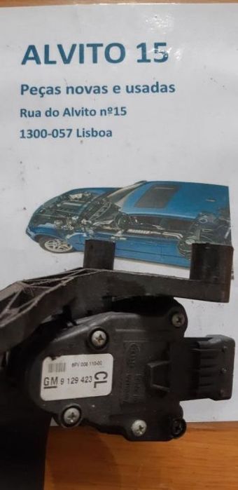 Pedal de acelerador Opel Corsa C  2007