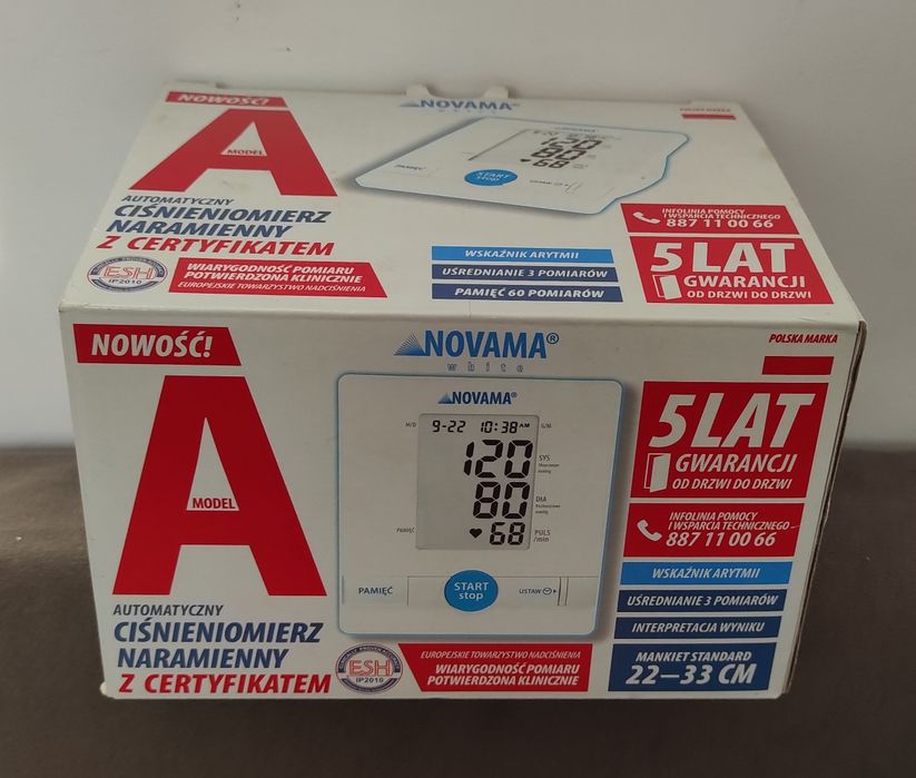 Ciśnieniomierz naramienny NOVAMA