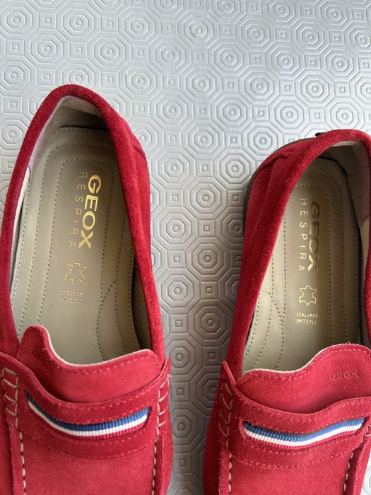 Mocassin GEOX vermelhos