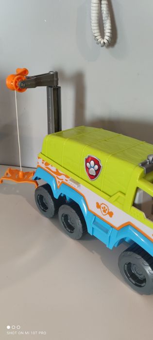 Ciężarówka z dżungli jungle auto samochód pojazd psi patrol