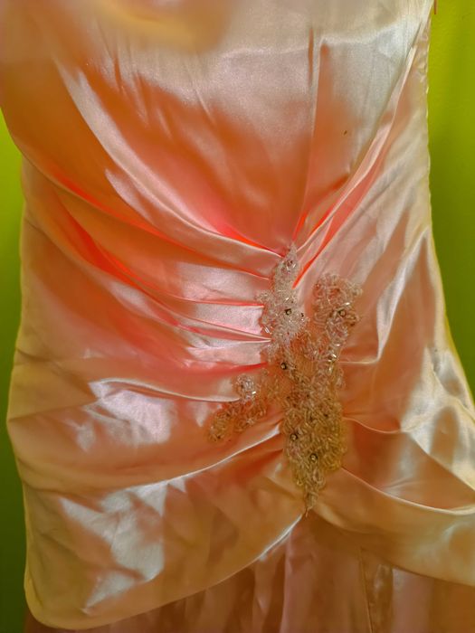 Vestido de cerimónia tamanho único ( veste bem S)