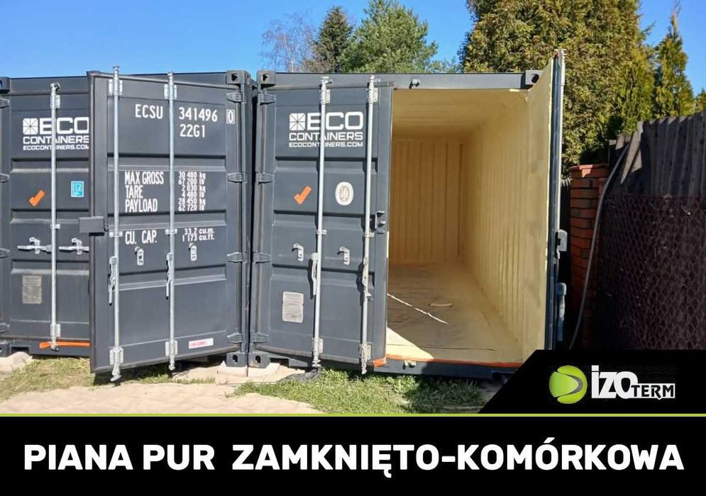 Izolacje pianą pur i nadmuch celulozy