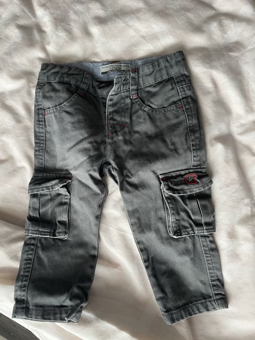 Джинси сірі для хлопчика 9-12 місяців в ідеальному стані