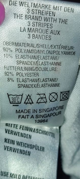 Oryginalna sukienka Adidas rozm M-L Wymiary na fotkach
