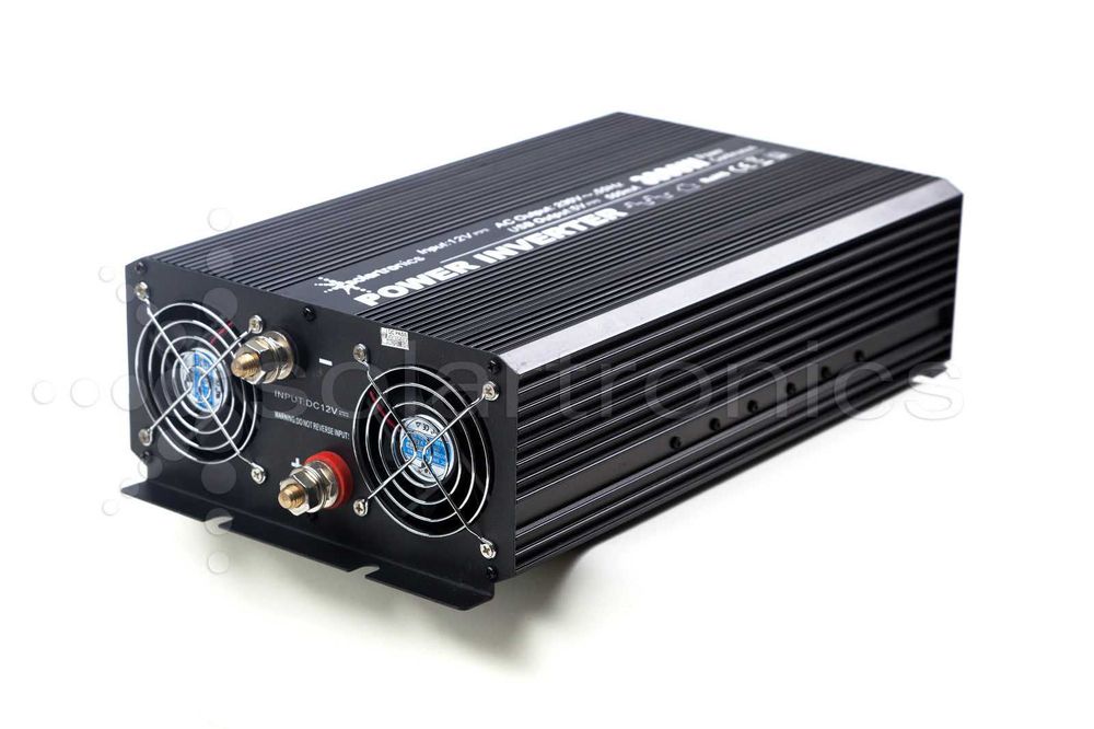 Inversor Conversor 2000W a 4000W DC 24V To AC 220V MAX 4000 Watt (OM)