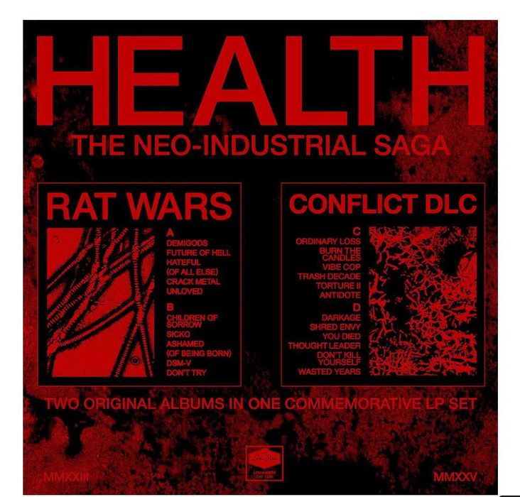 Вінілова платівка HEALTH - The Neo-Industrial Saga LIMITED EDITION