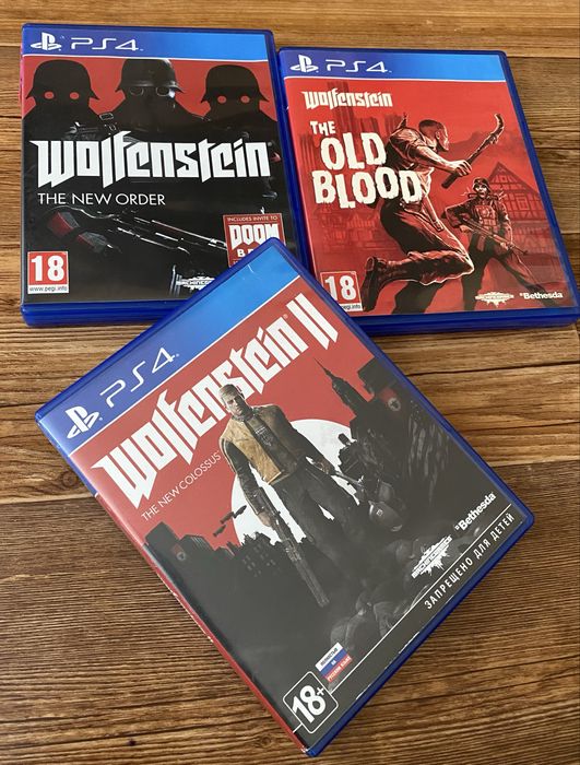 Sony PS4/PS5: UFC 4,FarCry, Dying Light 2, Need for Speed, Wolfenstein
