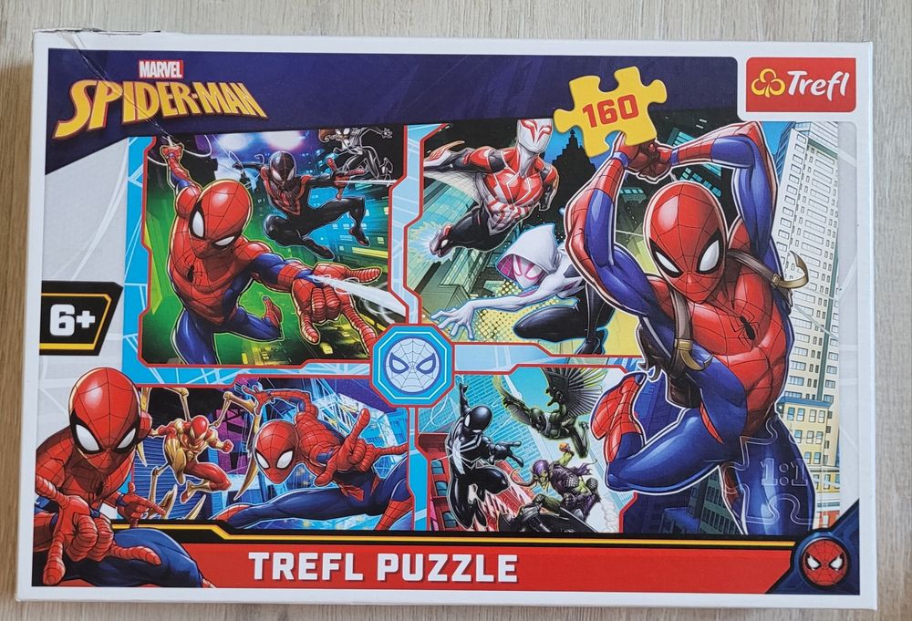 Puzzle Trefl Marvel Spiderman 6+ 160 elementow