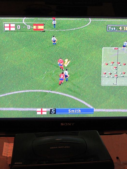 Jogo Sega Saturn Sega Worldwide Soccer 97