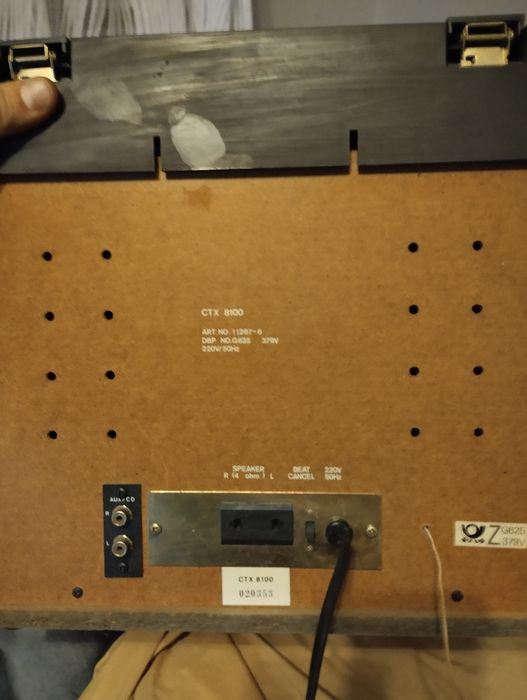 Gramofon magnetofon CTX