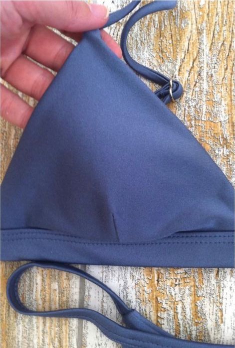 Стильний брендовий купальник з відливом в красивому кольорі с-м zaful