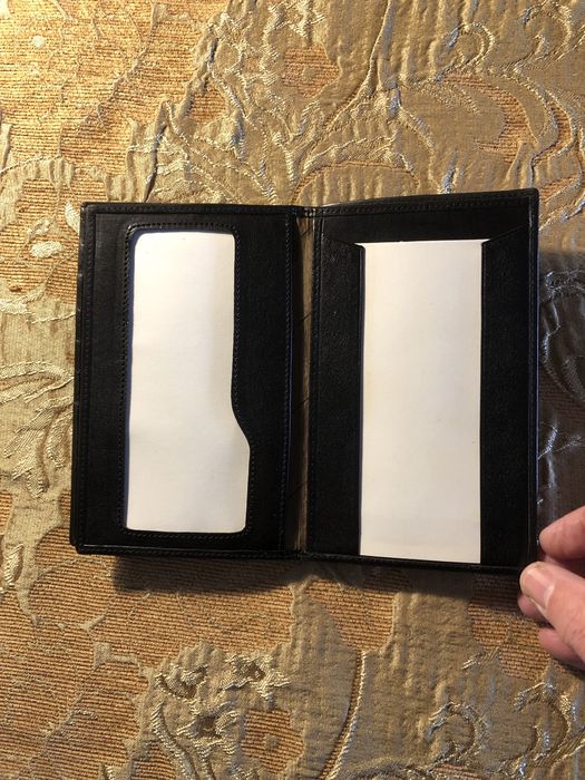 Carteira em pele homem