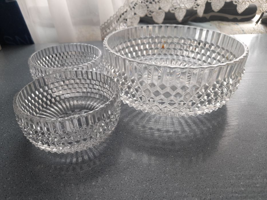 Салатник фруктовниця кришталь