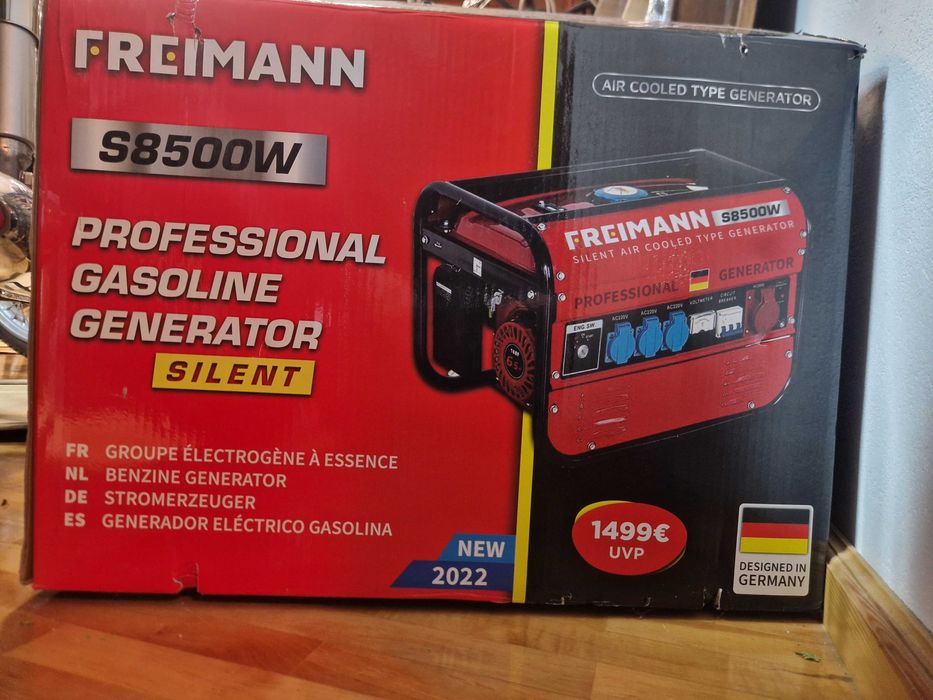 Agregat prądotwórczy Freimann S8500