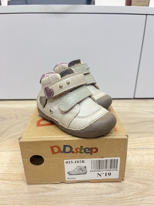 Ортопедичні дитячі кросівки D.D.Step 19розмір чоботи. 100% шкіряні