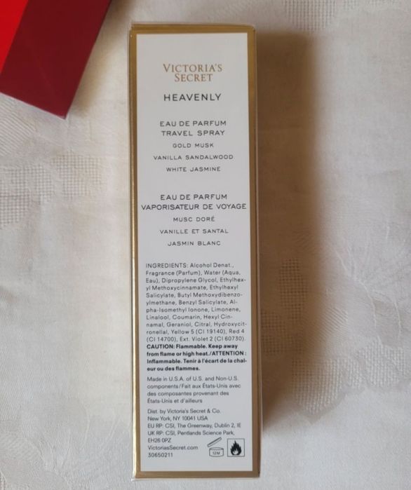 VICTORIA'S SECRET Heavenly oryginalna z USA mini woda perfumowana 7ml