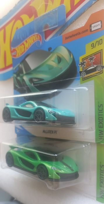 Conjunto 2 Mclaren P1 Hot Wheels