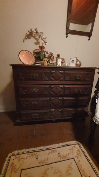 Quarto completo madeira antiga