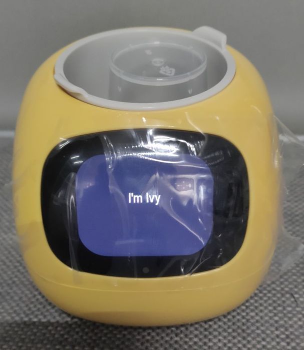 Интерактивный умный горшок для растений Ivy Smart Planter, жёлтый