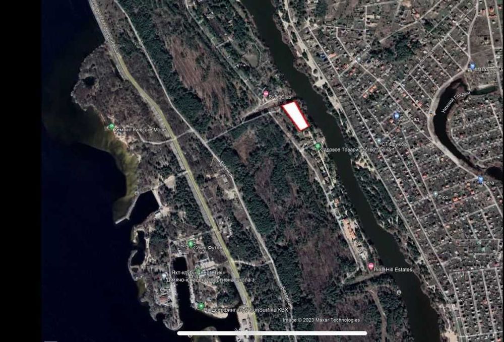 142 сотки в СТ біля Київського водосховища, м. Вишгород