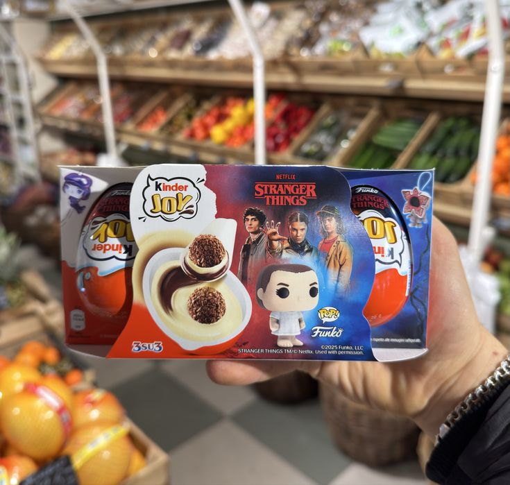 Kinder Joy Stranger Things 3шт (Італія)