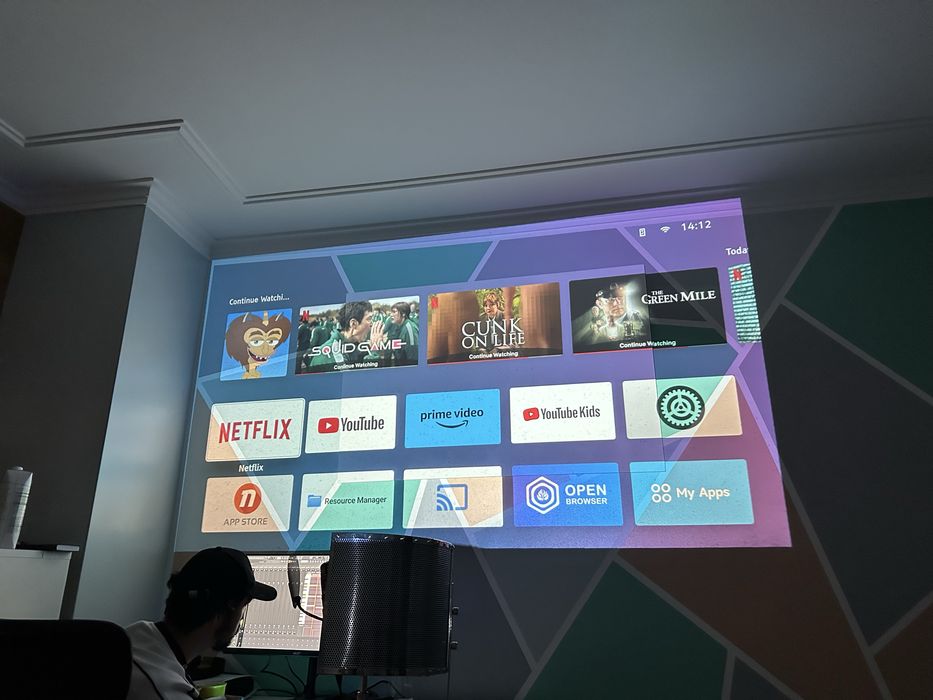 Projetor Smart Aurzen Boom 3