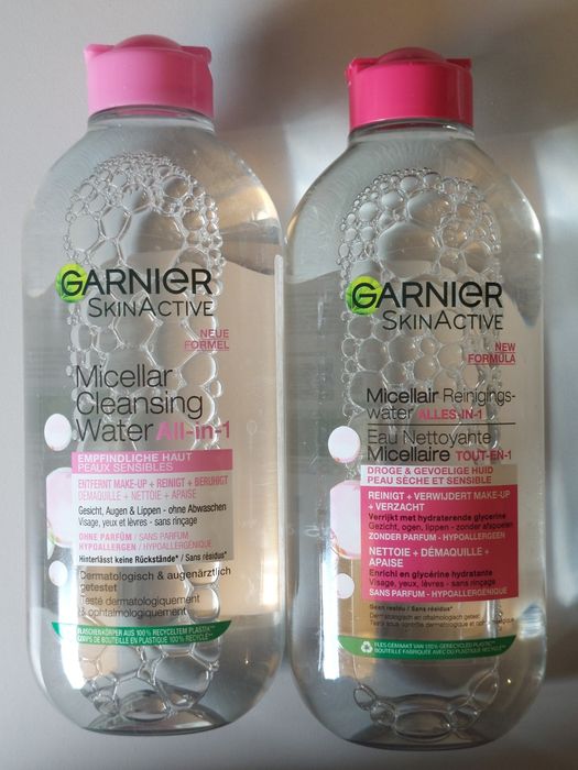 2 Płyny micelarne Garnier SkinActive 400ml