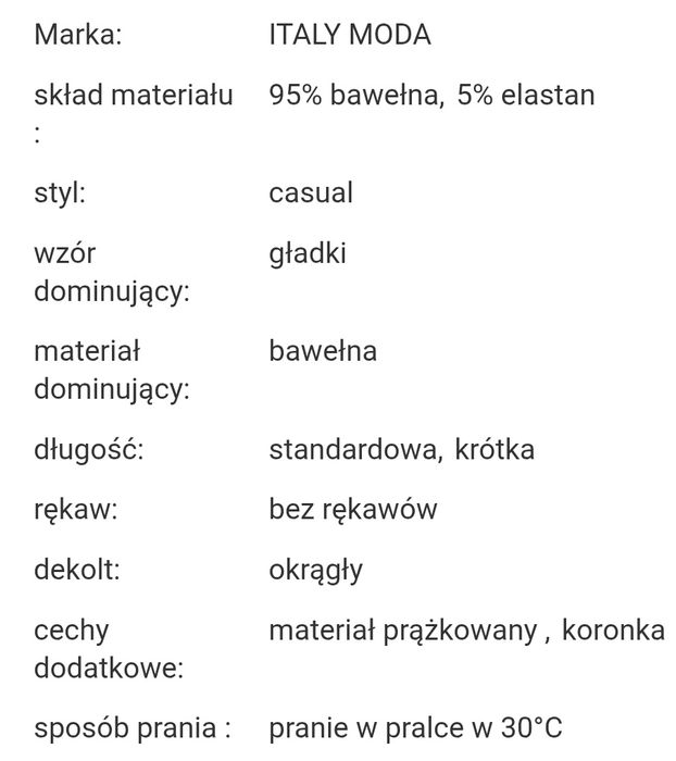 Czarny prążkowany top z okrągłym dekoltem
