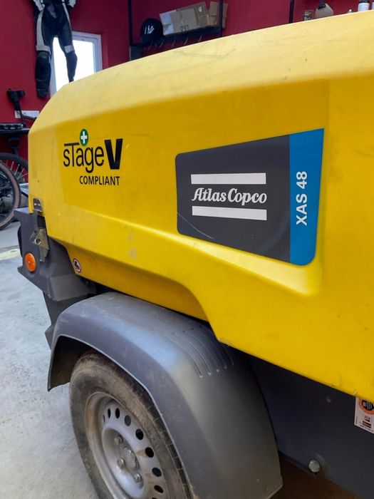 компрессор 18,5кВт Atlas Copco XAS 48 - 2,8м3/7bar, винтовой, дизель