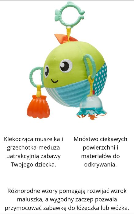 Sensoryczna duża rybka Fisher Price, jak Nowa!