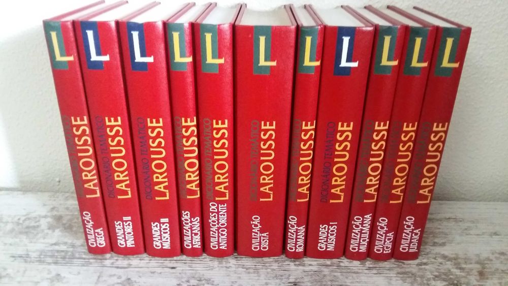 Livros Coleção Larousse Dicionário Temático