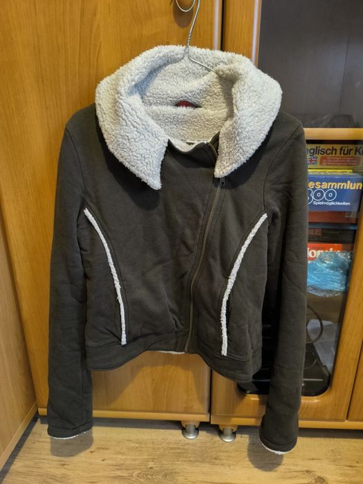 kożuszek góralski kożuch kurtka futerko brązowa strój góralski folk 38