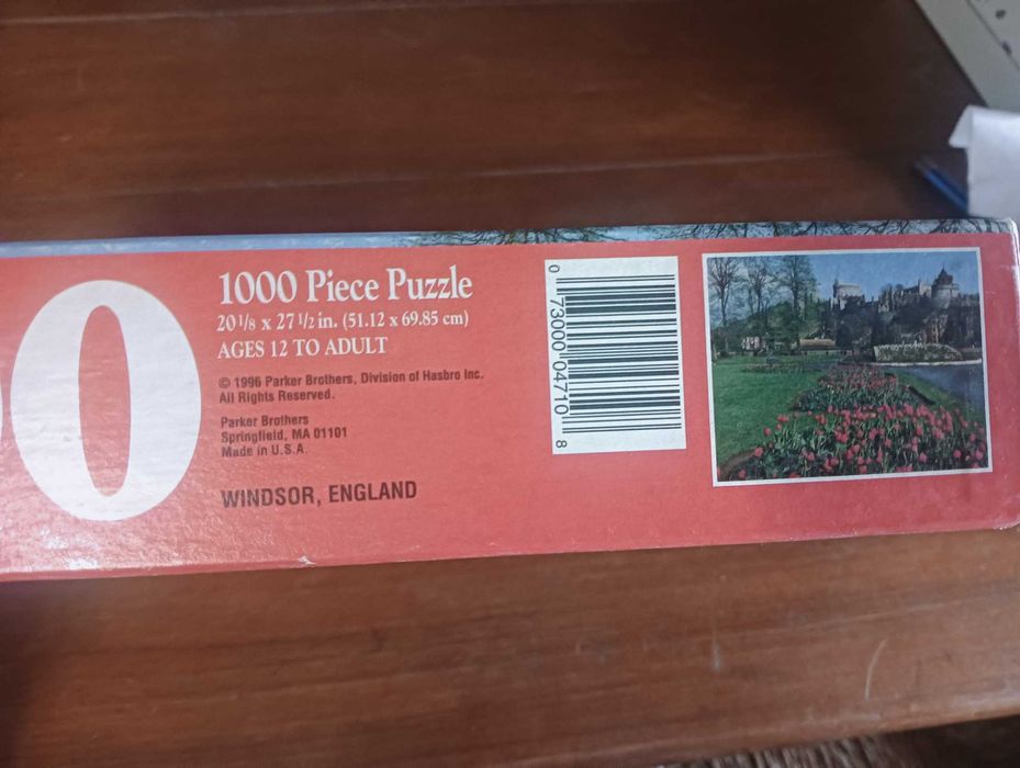 Puzzles 500 e de 1000 peças MB
