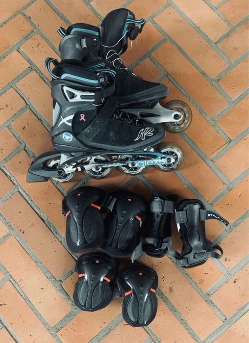 Rolki K2 Alexis + komplet ochraniaczy