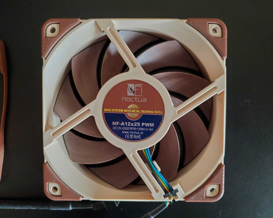 Вентилятор Noctua NF-A12x25 PWM Оригинал. Австрия.