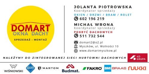 Pokrycia dachowe / Dachy /Blachodachówka /Dachówka /Gont /Trapezy/Papy