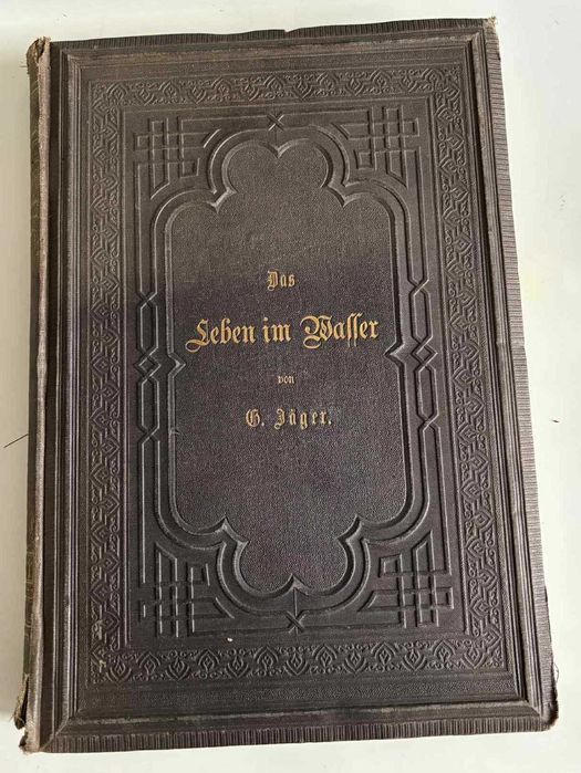 Das Leben im Wasser und das Aquarium G. Jäger 1868 Akwarystyka Ryby