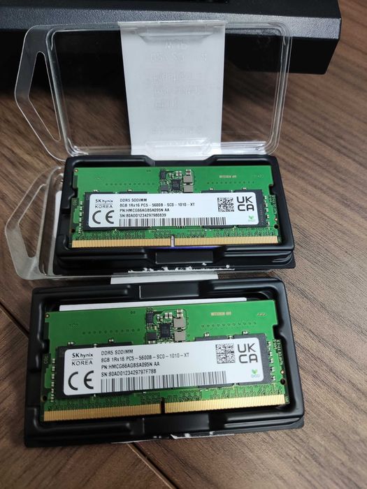 Memoria SK HYNIX 8gb DDR5/5600B SODIMM