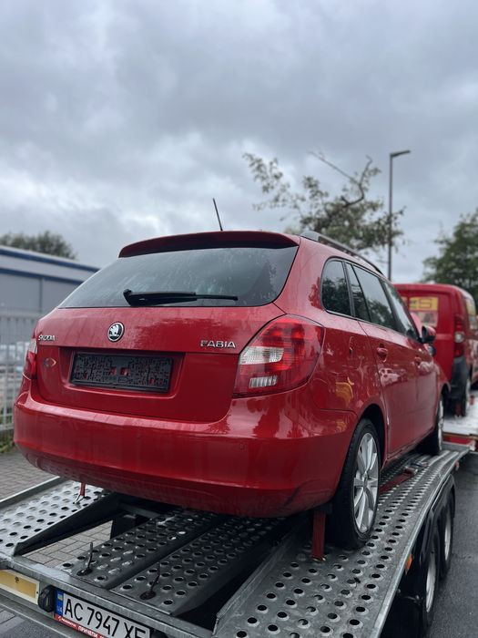 Авторозборка Skoda Fabia 2,машина в розбор фабия 2,шрот,запчасти шкода