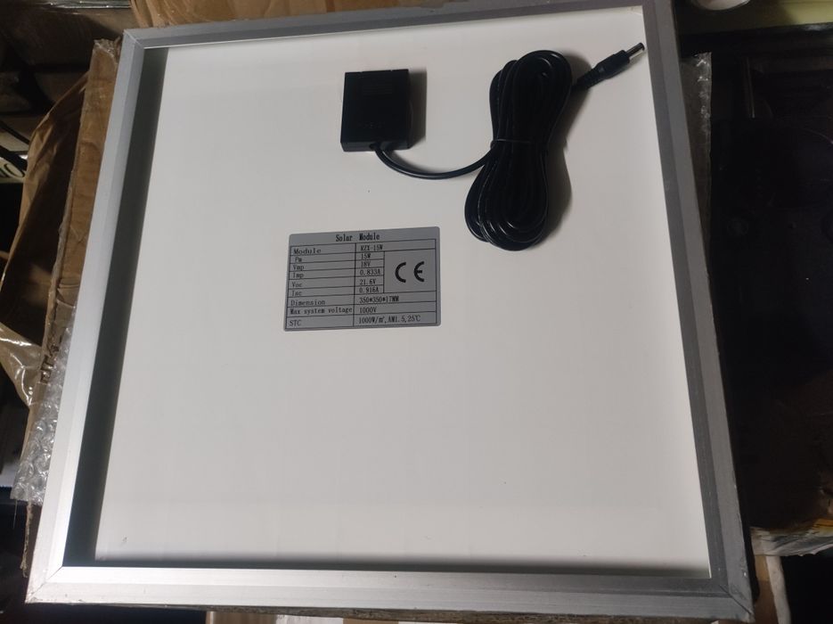 Painel solar RZX 15 w