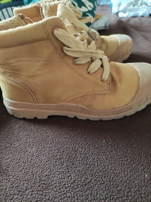 Buty ocieplane chlopiece