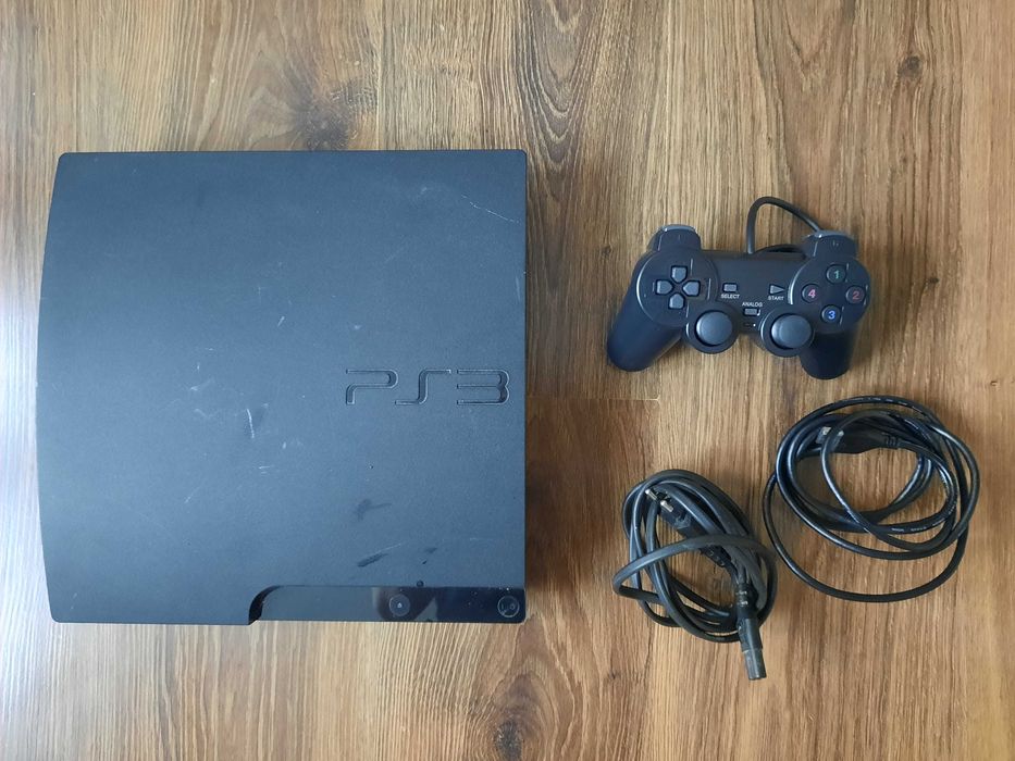 Konsola PS3 slim + Pad + Gry ps3