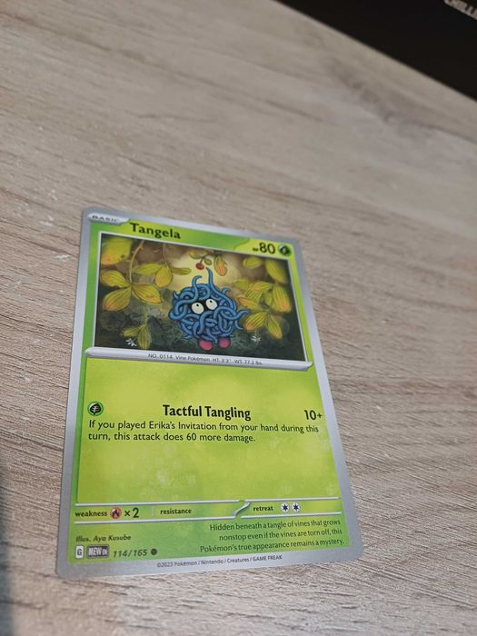 Carta Pokémon Tangela #114