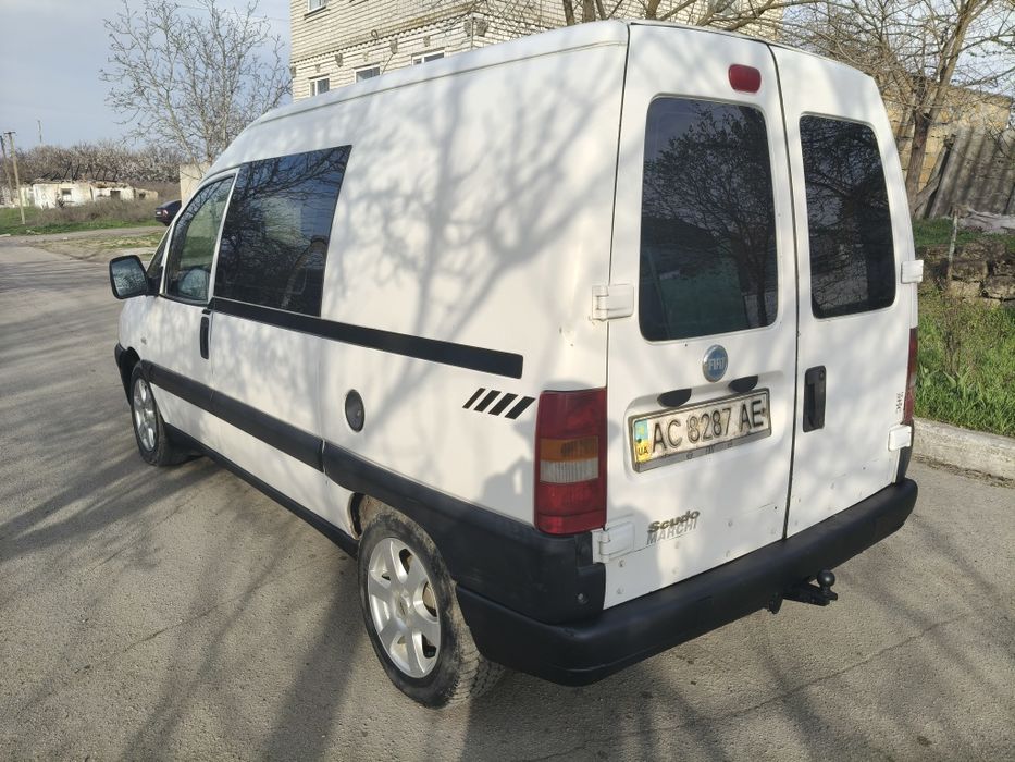 Fiat scudo 1.9 дизель пасажир