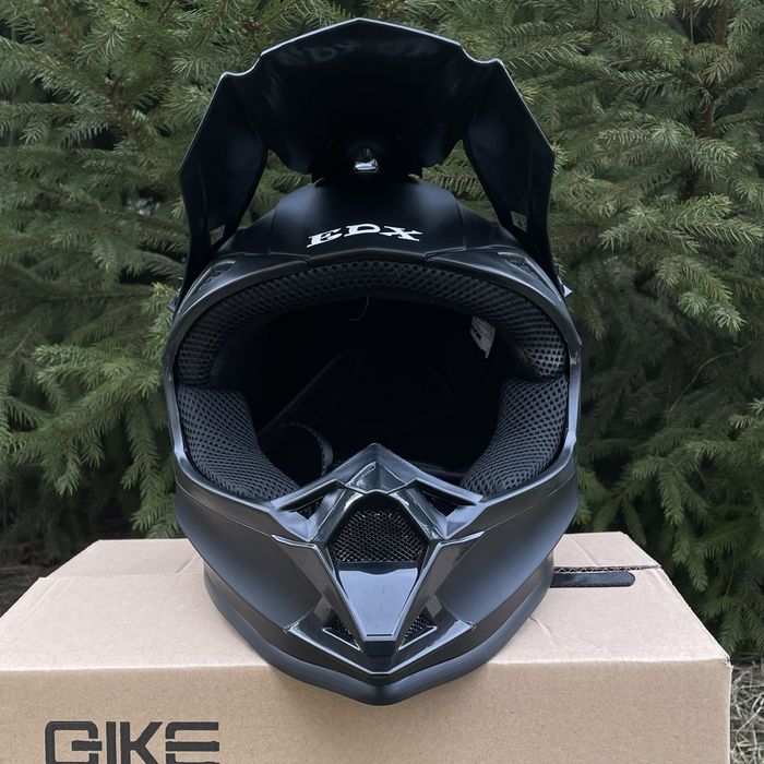 +Подарунок! Мото шолом EDX / Шлем для мотоцикла / Эндуро шлем