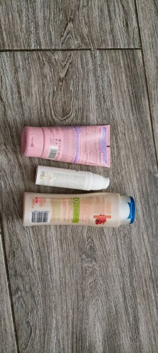 Zestaw kosmetyków balsamy + krem matujący