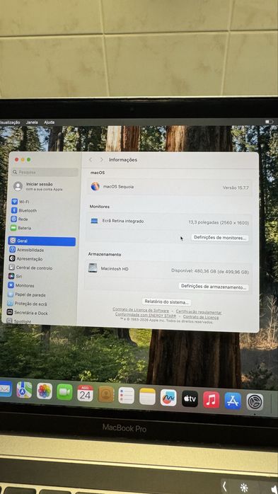 Macbook Pro 13.2” 2018 touchbar