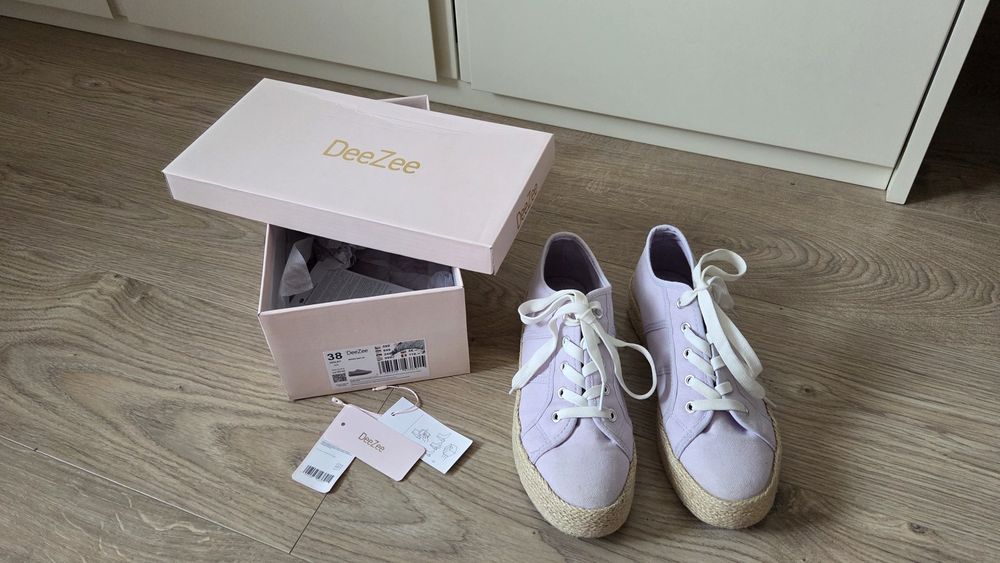 Dee Zee Espadryle/trampki na platformie dziewczęce rozm. 38 OKAZJA!
99